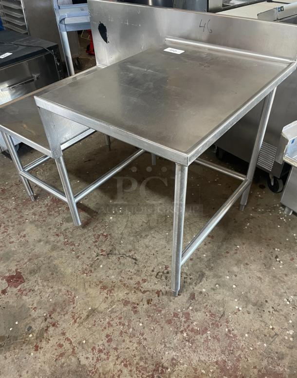 STAINLESS STEEL TABLE STAND, HEAVY DUTY - Image 3 of 3