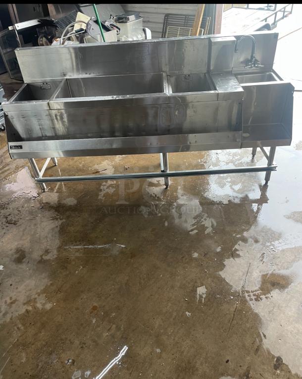 UNDER COUNTER BAR SINK 78x24in - Image 1 of 5