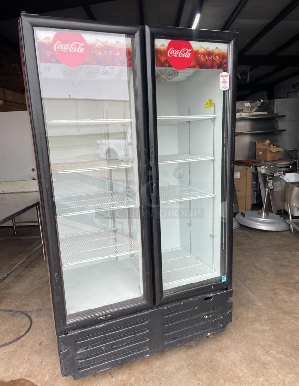 2 DOOR GLASS COOLER - Image 2 of 4