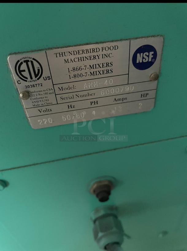 DOUGH MIXER 40 qt, NO BALL or ATTACHMENTS, NOT TESTED - Image 5 of 6