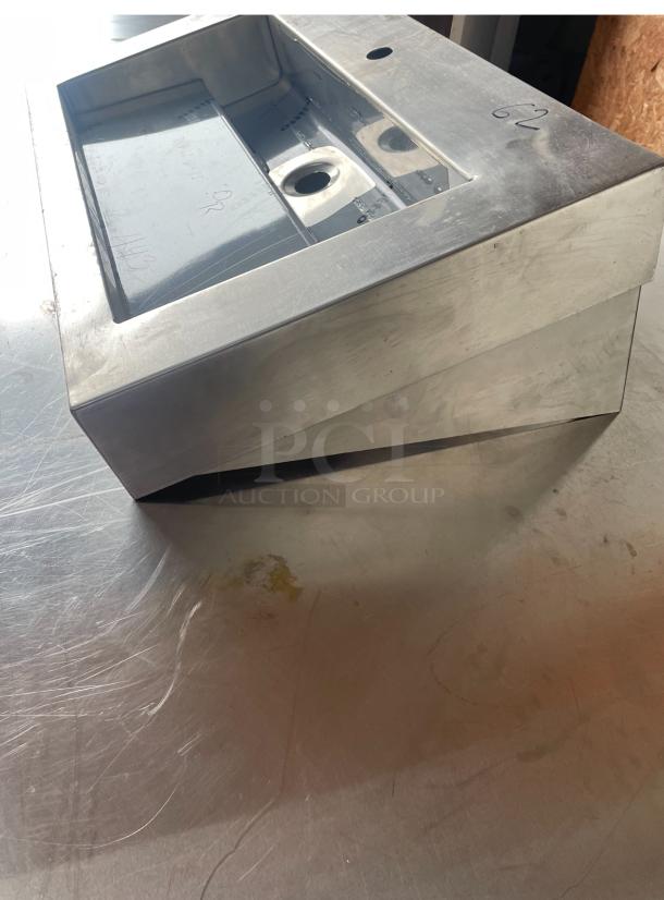 WALL MOUNT SINK, NEW 33x20 - Image 3 of 4