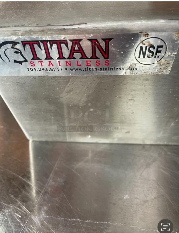 WALL MOUNT SINK, NEW 33x20 - Image 2 of 3