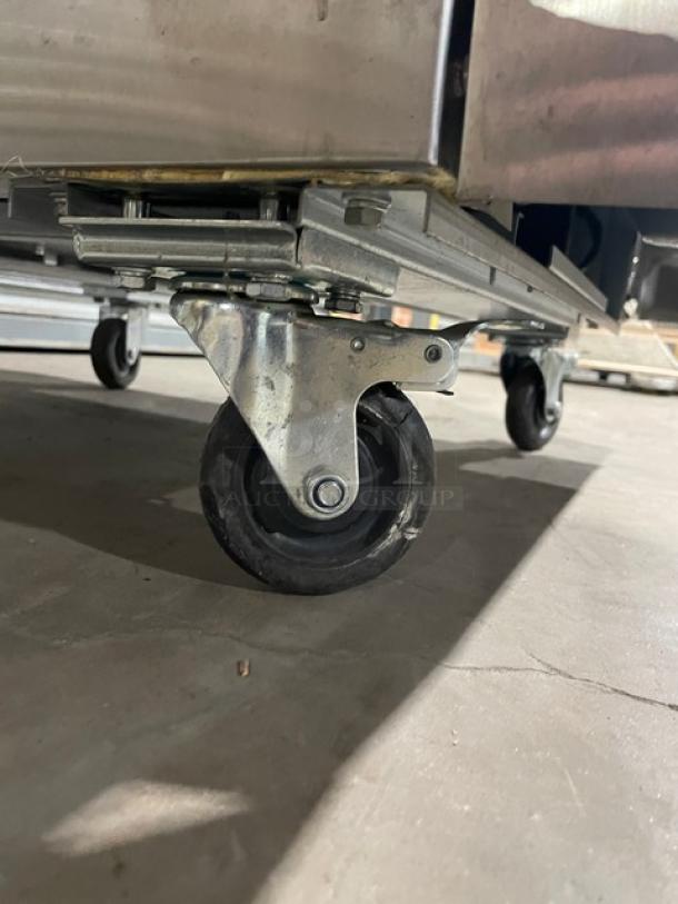 LIKE NEW! Arctic Air Commercial Stainless Steel Solid Single Door Reach In Freezer! With Poly Coated Wire Rack! Model: AF23 SN: H8157523! 115V! On casters! - Image 10 of 11