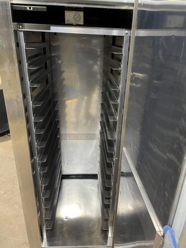 Hengel Commercial Stainless Steel Electric Powered Retarder Proofer! With Built In Pan Holding Rack! With Bi-Tronic Control! Model: ARM466-US SN: 18177! 230V 1 Phase! - Image 5 of 10