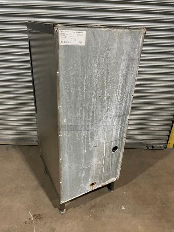 Manitowoc Commercial Stainless Steel Ice Dispensing Storage Bin! Model: QPA160 SN: 040567311! 120V 1 Phase! On Legs! - Image 3 of 10