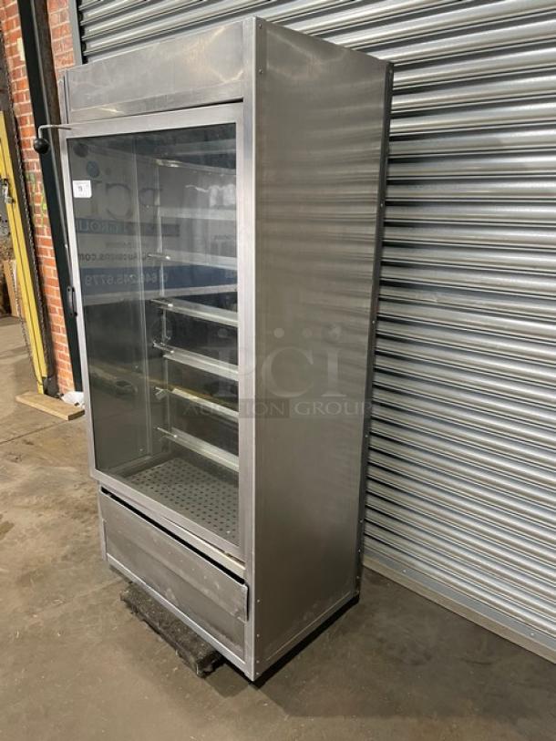 Old Hickory Commercial Stainless Steel Natural Gas Powered Rotisserie Oven! With 7 Knife Spits! With NEW Heavy-Duty Fire Bricks! On Casters! WORKING WHEN REMOVED! - Image 2 of 16