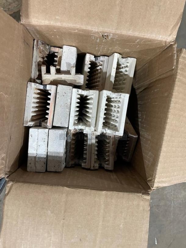 Old Hickory Commercial Stainless Steel Natural Gas Powered Rotisserie Oven! With 7 Knife Spits! With NEW Heavy-Duty Fire Bricks! On Casters! WORKING WHEN REMOVED! - Image 13 of 16