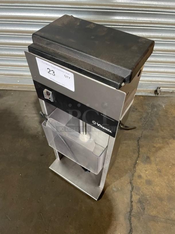Vitamix Commercial Stainless Steel Electric Powered Countertop Frozen Dessert Mix'n Machine! With Splash Guard! Model: VM0800! 120V! - Image 8 of 8
