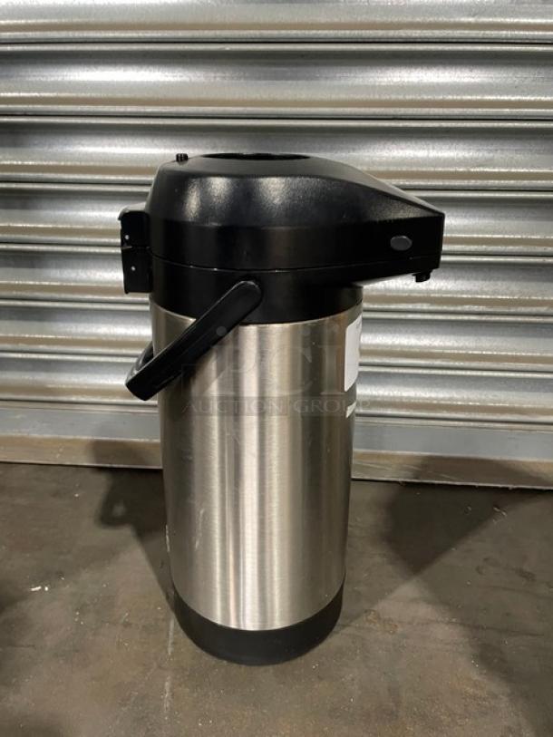 Superior Commercial Stainless Steel Coffee Air-Pot! With Handle! - Image 4 of 8