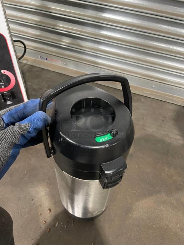 Superior Commercial Stainless Steel Coffee Air-Pot! With Handle! - Image 7 of 8