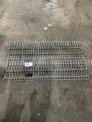 Metro Commercial White Poly Coated Drying Rack!