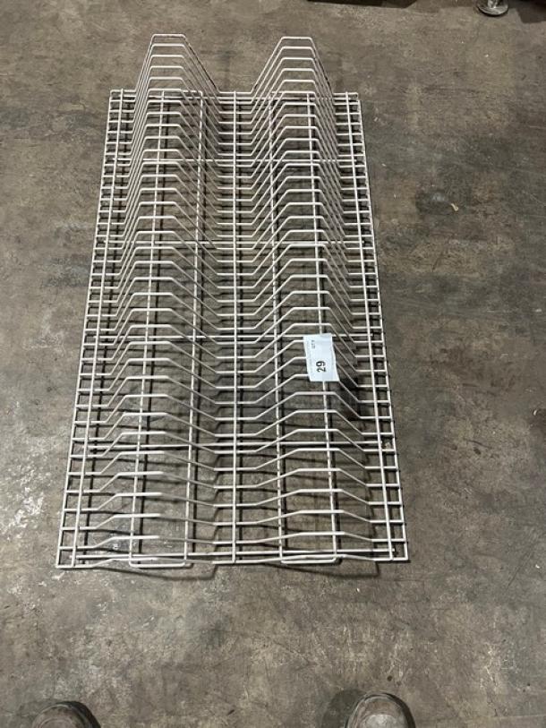 Metro Commercial White Poly Coated Drying Rack! - Image 2 of 4