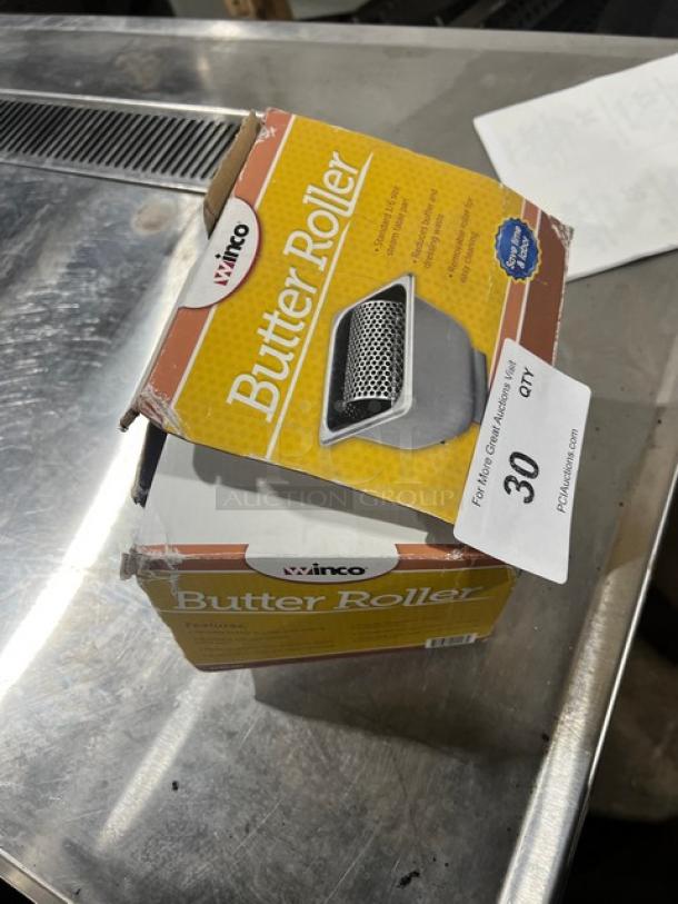 BRAND NEW! Winco Commercial Stainless Steel Butter Spreader/Roller! - Image 2 of 3