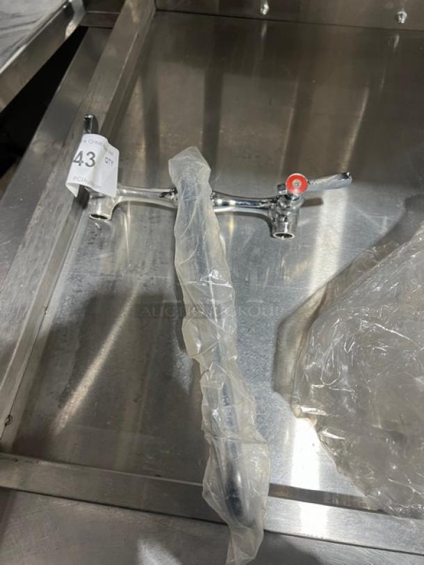 NEW! Commercial Chrome Plated Swing Spout Faucet! - Image 2 of 4