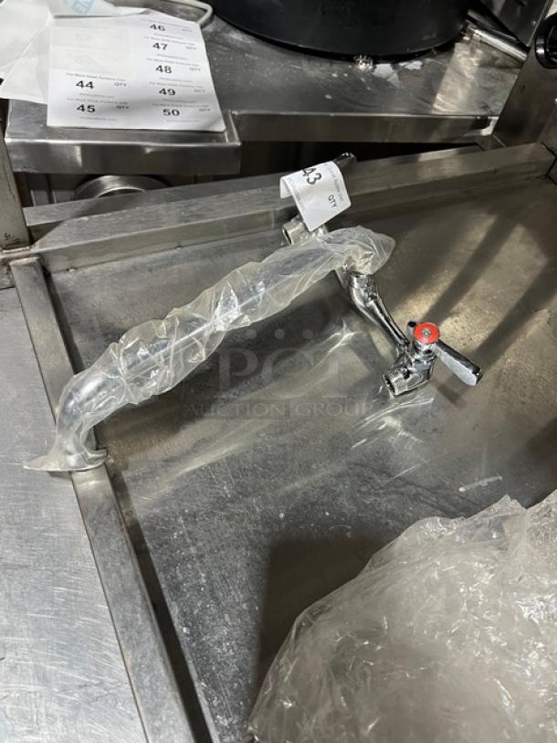 NEW! Commercial Chrome Plated Swing Spout Faucet! - Image 3 of 4