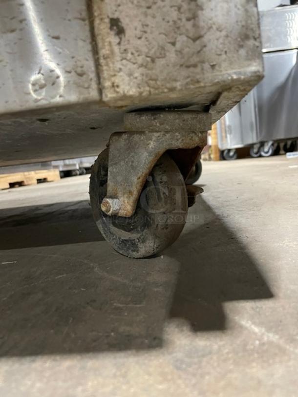 Continental Commercial Stainless Steel Solid 2 Door Reach In Refrigerator! With Poly Coated Wire Rack! Model: 2R SN: 14367341! 115V 1 Phase! On Casters! - Image 8 of 12