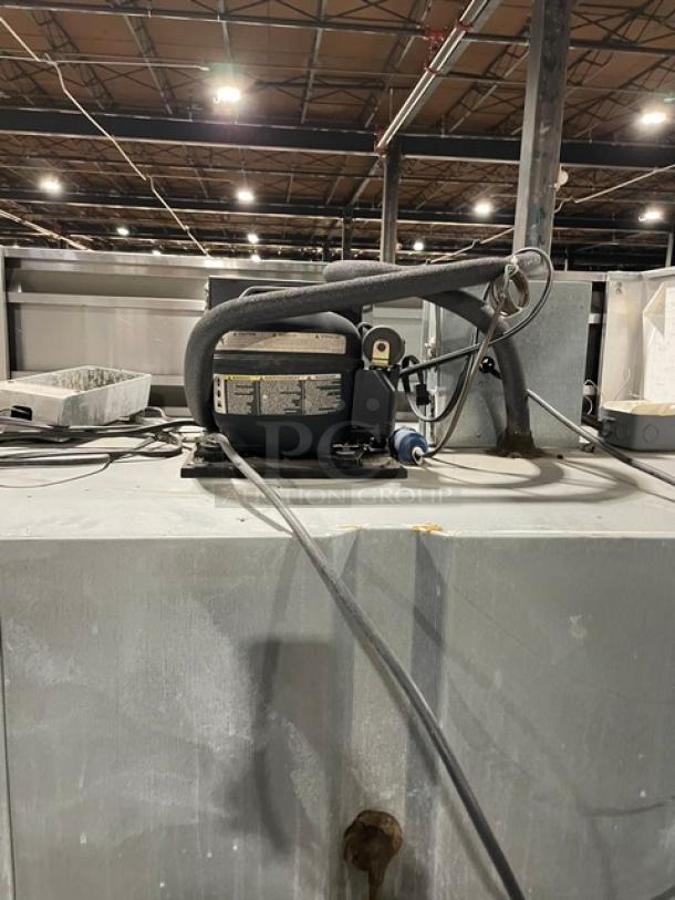 Continental Commercial Stainless Steel Solid 2 Door Reach In Refrigerator! With Poly Coated Wire Rack! Model: 2R SN: 14367341! 115V 1 Phase! On Casters! - Image 10 of 12