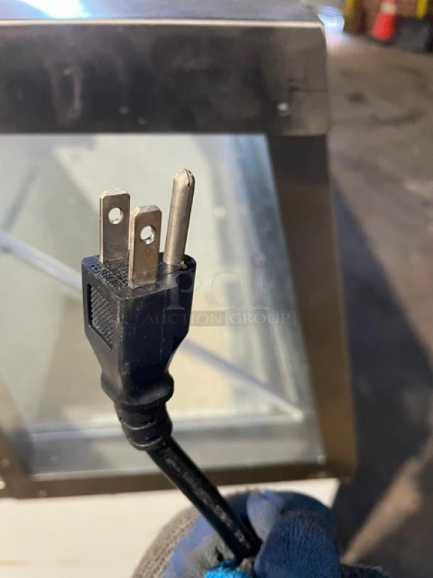 U-Star Commercial White Homemade Style Frozen Yogurt/Ice Cream Dipping Cabinet! With Serve Over Sneeze Guard! With Lift Up Rear Access! Model: USDP-47 SN: 6193315519052207! Working When Removed! - Image 6 of 9