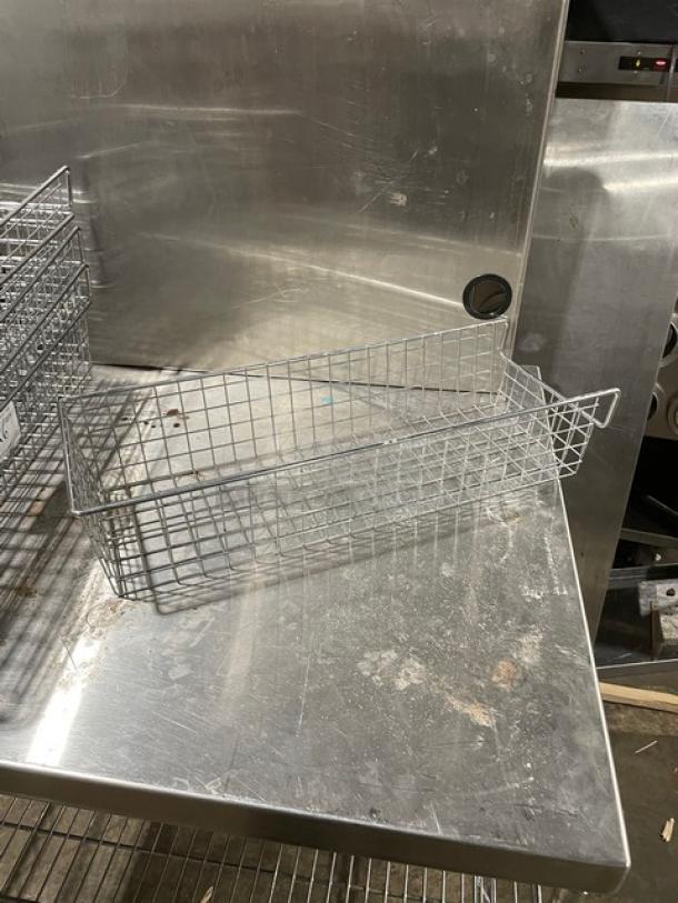 Commercial Chrome Plated Wired Bakery Display Baskets! 6X Your Bid! - Image 5 of 7