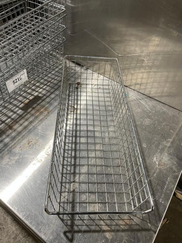 Commercial Chrome Plated Wired Bakery Display Baskets! 6X Your Bid! - Image 6 of 7