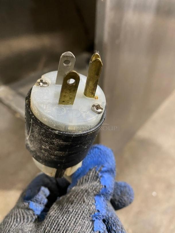 Commercial Stainless Steel Electric Powered Heavy Duty 2 Stage Conveyor Sheeter/Former! On Casters! Working When Removed! - Image 9 of 12