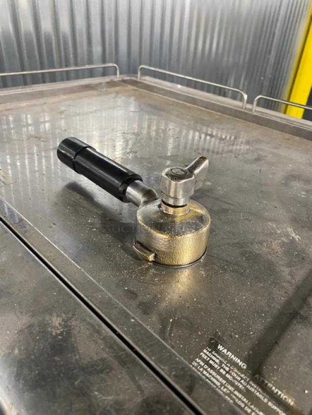 Casadio Dieci Series Commercial Stainless Steel Electric Powered Countertop High Performing Traditional 2-Group Espresso Machine! With Hot Water Dispenser & Multi-Directional Steam Wands! With Drip Tray! On Legs! - Image 9 of 13