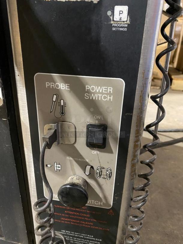 Henny Penny Sure Chef Series Commercial Stainless Steel Electric Powered Countertop Chicken/BBQ Rotisserie! With Probe Attachment! Model: SCR-6! - Image 9 of 11