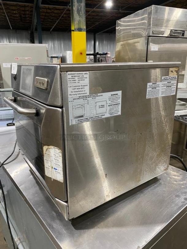 MerryChef! 2014 Late Model! Commercial Stainless Steel Electric Powered Countertop Rapid Cook Turbo Oven! Model: Eikon E4S SN: 1404213091343! 208/240V 2 Phase! - Image 2 of 10