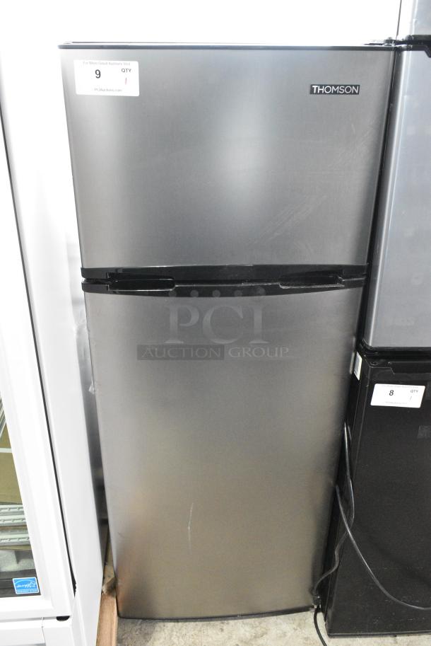 Thomson TFR725 Stainless Steel Reach In Cooler w/ Freezer. 115 Volts, 1 Phase. Tested and Powers On But Does Not Get Cold - Image 1 of 7