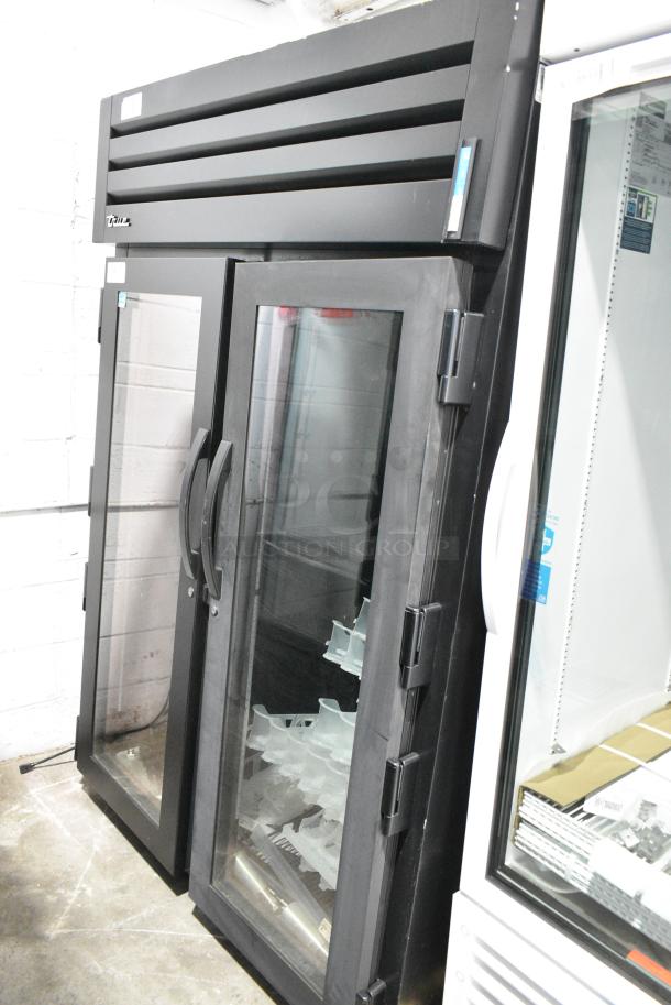 LIKE NEW! 2023 True STG2RPTVLD-2G-2S-HC Metal Commercial 2 Door Reach In Cooler Merchandiser. 115 Volts, 1 Phase. Tested and Working! - Image 1 of 6