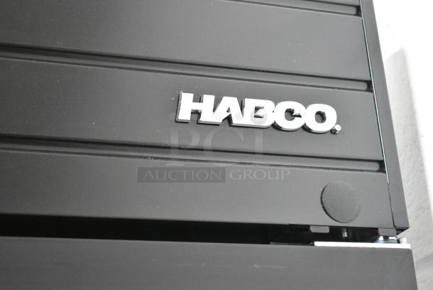 2019 Habco SE18 Metal Commercial Single Door Reach In Cooler Merchandiser w/ Poly Coated Racks. 115 Volts, 1 Phase. Tested and Working! - Image 3 of 6