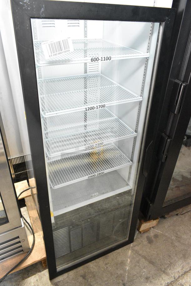 2019 Habco SE18 Metal Commercial Single Door Reach In Cooler Merchandiser w/ Poly Coated Racks. 115 Volts, 1 Phase. Tested and Working! - Image 3 of 7