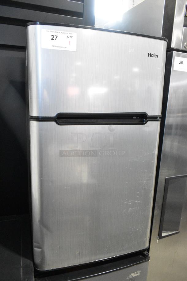 Haier HC32TW10SV Mini Cooler w/ Freezer. 115 Volts, 1 Phase. Tested and Powers On But Does Not Get Cold - Image 1 of 9