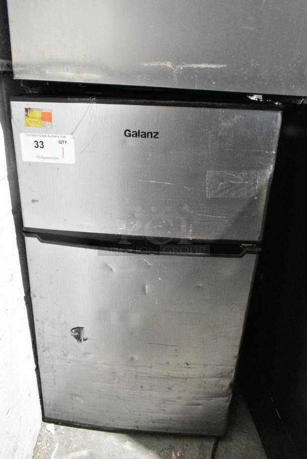 Galanz GLR31TS1E02 Mini Cooler w/ Freezer. 115 Volts, 1 Phase. Tested and Powers On But Does Not Get Cold - Image 1 of 8