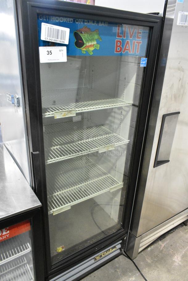 True GDM-12 Metal Commercial Single Door Reach In Cooler Merchandiser. 115 Volts, 1 Phase. Tested and Powers On But Does Not Get Cold - Image 2 of 6