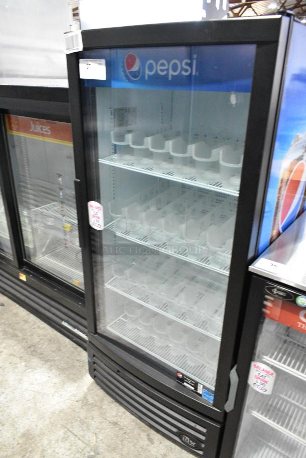 IDW G-10-F334B-HC Metal Commercial Single Door Reach In Cooler Merchandiser. 115 Volts, 1 Phase. Tested and Working! - Image 1 of 5