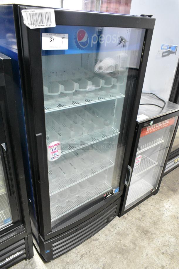 IDW G-10-F334B-HC Metal Commercial Single Door Reach In Cooler Merchandiser. 115 Volts, 1 Phase. Tested and Working! - Image 2 of 5