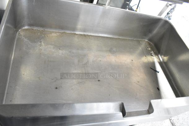 Groen NHFP/E-4 Stainless Steel Commercial Floor Style Natural Gas Powered Braising Pan. 144,000 BTU. - Image 8 of 12