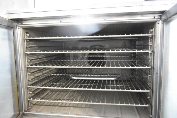 Blodgett EZE-1 Stainless Steel Commercial Electric Powered Full Size Convection Oven w/ View Through Doors, Metal Oven Racks and Metal Legs. 460-480 Volts, 3 Phase. - Image 5 of 6