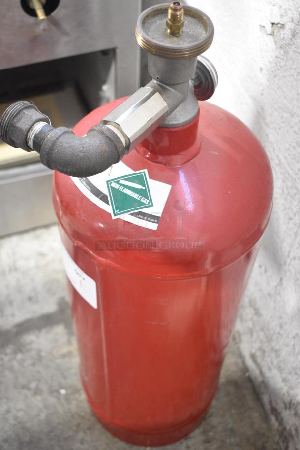 Nitrogen Tank. Buyer Must Pick Up - We Will Not Ship This Item. - Image 3 of 5