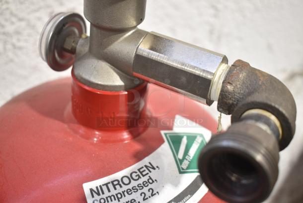 Nitrogen Tank. Buyer Must Pick Up - We Will Not Ship This Item. - Image 5 of 5