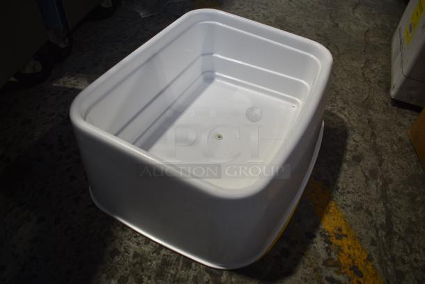3 White Poly Ice Bin. 3 Times Your Bid! - Image 2 of 6