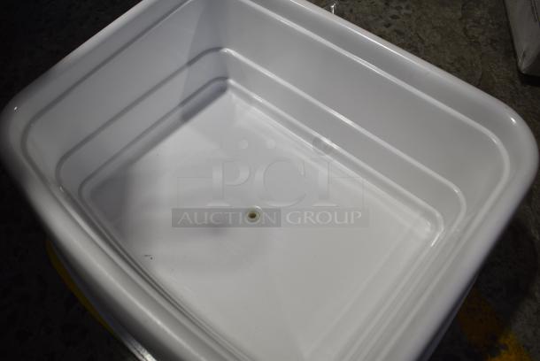 3 White Poly Ice Bin. 3 Times Your Bid! - Image 4 of 6