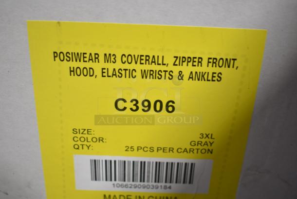 Posiwear M3 Coverall Zipper Front, Hood, Elastic Wrists and Ankles - Image 2 of 4