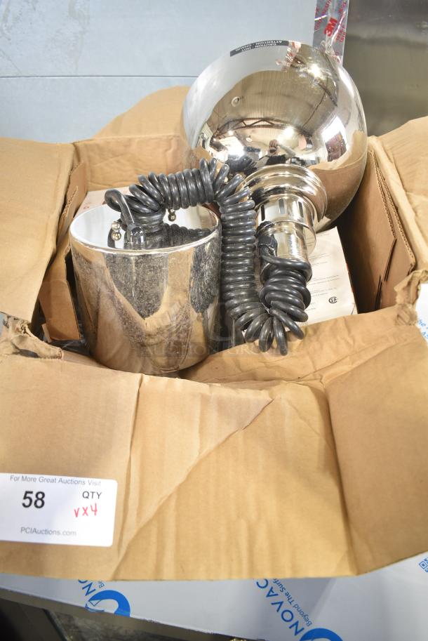 2 BRAND NEW SCRATCH AND DENT! Items Including Hatco DL-725-RTN Warming Light and Hatco DL-775-RL Warming Light. Comes w/ Bulbs.  2 Times Your Bid! - Image 1 of 7