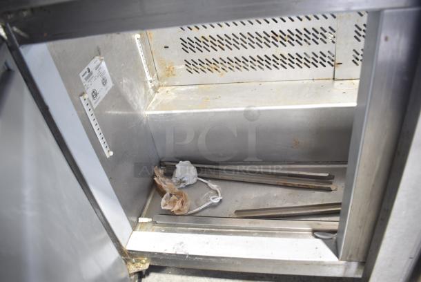 Fagor FMT-45-18 Stainless Steel Commercial Prep Table on Commercial Casters. 115 Volts, 1 Phase. Tested and Working! - Image 5 of 10