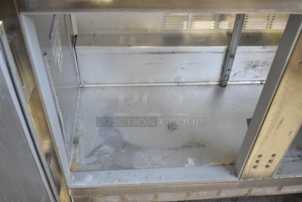 Beverage Air WTR48A Stainless Steel Commercial 2 Door Undercounter Cooler on Commercial Casters. 115 Volts, 1 Phase. Tested and Powers On But Does Not Get Cold - Image 5 of 9