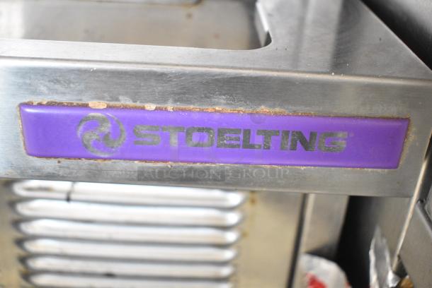 Stoelting 237R-109G Stainless Steel Commercial Floor Style 2 Flavor w/ Twist Soft Serve Ice Cream Machine on Commercial Casters. 208/230 Volts, 3 Phase. - Image 5 of 8