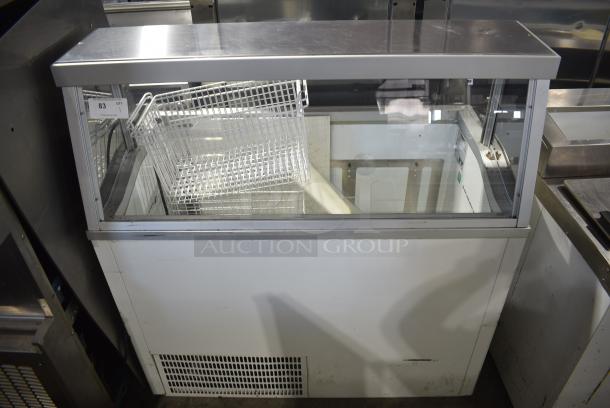 Hussmann DCSG-8 Ice Cream Dipping Cabinet. 115 Volts, 1 Phase. Tested and Does Not Power On - Image 1 of 6