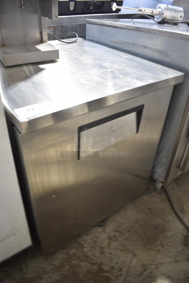 True TUC--27-LP Stainless Steel Commercial Undercounter Single Door Cooler on Commercial Casters. 115 Volts, 1 Phase. Tested and Working! - Image 2 of 8